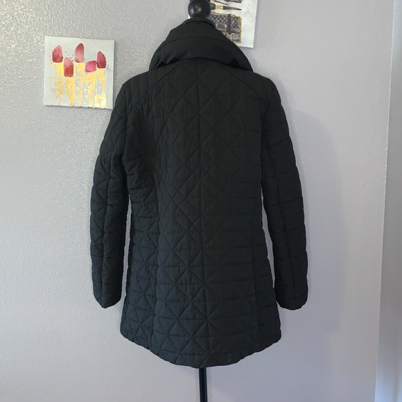 Marc New York Andrew Marc black puffer coat with hood - Picture 5 of 9